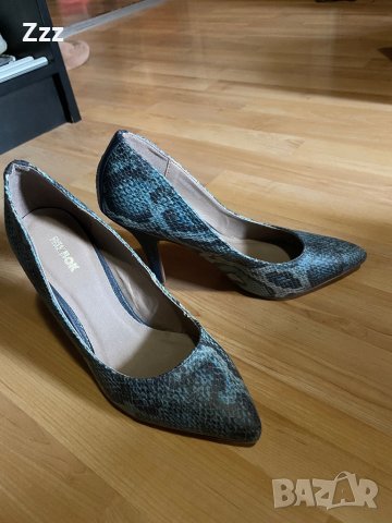 Змийски обувки на ток, снимка 3 - Дамски елегантни обувки - 39852971