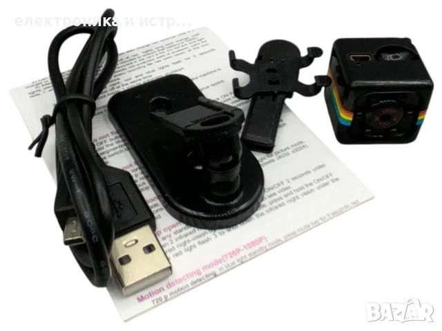 Мини Kамерa Full HD 1920х1080 , снимка 2 - IP камери - 53039971