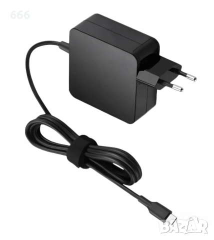 Захранващо устройство за лаптоп USB-C 65W PD Универсално