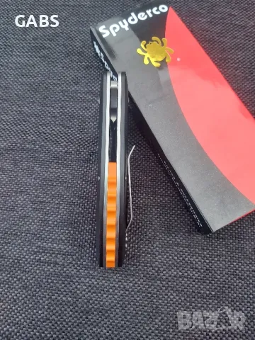 Сгъваем нож Spyderco Caray Rubicon, снимка 8 - Ножове - 49605018