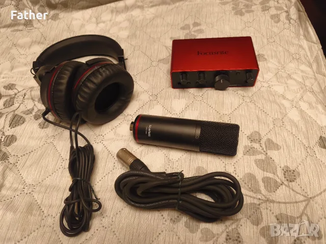 Студиен записващ комплект Focusrite Scarlet Solo