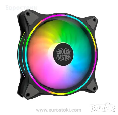 Вентилатор Cooler Master Masterfan MF140 HALO, вентилатор за компютър, ARGB, 140 мм