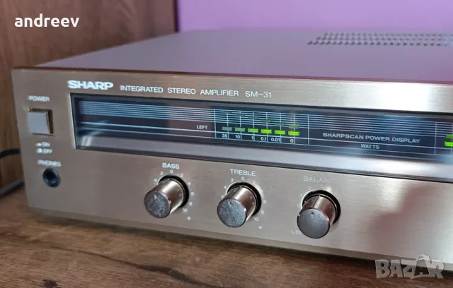 Sharp SM-31, снимка 4 - Ресийвъри, усилватели, смесителни пултове - 49825417