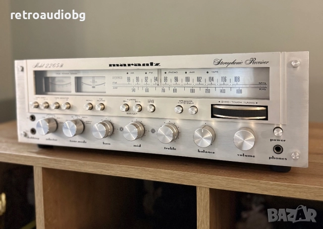 🔉Ретро топ ресивър MARANTZ 2265B - 1977-1980 г. - Made in Japan🔉, снимка 4 - Ресийвъри, усилватели, смесителни пултове - 52325134