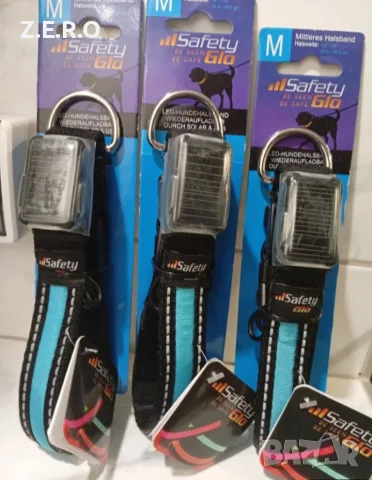 Нови LED светещи нашийници Safety Glo - ликвидация/на едро и дребно“