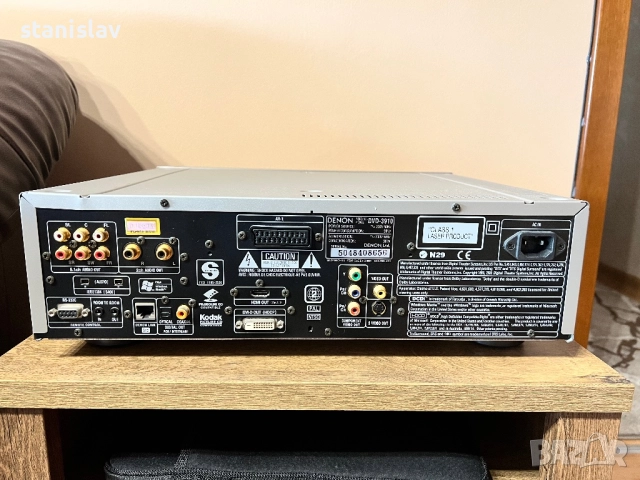 Denon DVD-3910 + оригинално ДУ, снимка 6 - Аудиосистеми - 52636975