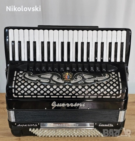 Акустичен акордеон Guerrini Superior II , снимка 4 - Акордеони - 53347514
