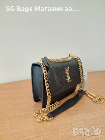 Ysl yves saint laurent дамска чанта през рамо лукс код 51, снимка 10 - Раници - 38143711