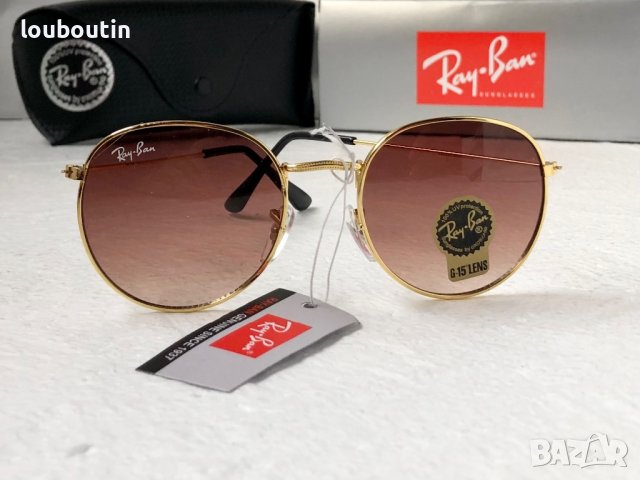 Ray-Ban Round Metal RB3447 унсекс дамски мъжки слънчеви очила, снимка 4 - Слънчеви и диоптрични очила - 41798628