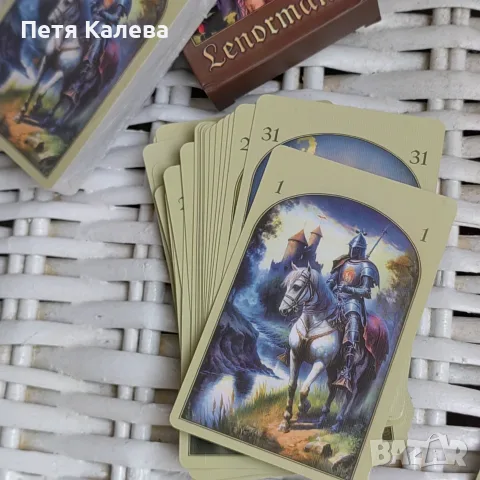 🍀 Комплект карти Таро и Ленорман🍀 , снимка 5 - Таро карти - 56192385