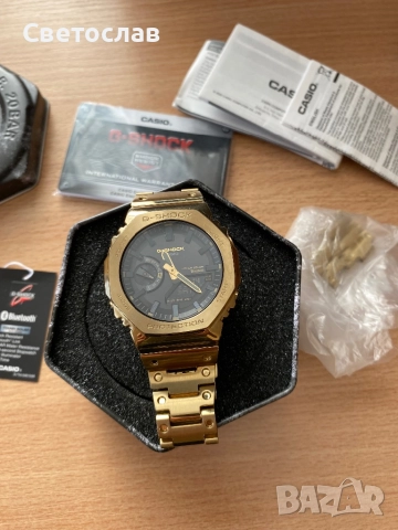 Часовник Casio G-Shock GM-B2100GD-9AER Gold Solar, снимка 3 - Мъжки - 52501026