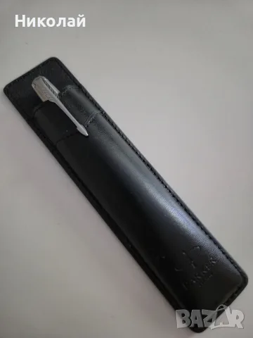 Parker Insignia Laque Black / Stainless Steel – Made in France + оригинален калъф, снимка 2 - Колекции - 55959027