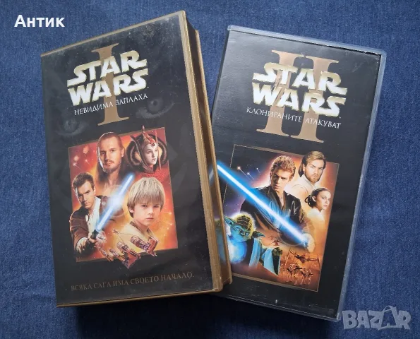 ЛОТ Видеокасети VHS Междузвездни Войни, снимка 11 - Други жанрове - 56171705