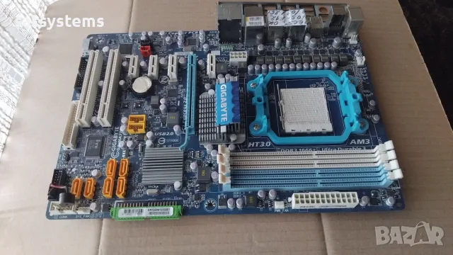 Дънна платка Gigabyte GA-MA770T-UD3P Socket AM3, снимка 4 - Дънни платки - 56169130