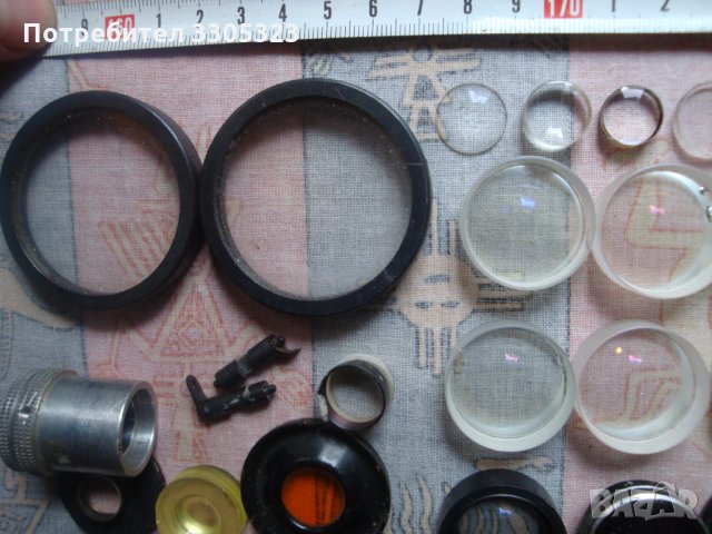 Лот от разни оптики, лупи, лещи, филтри и др.  --№70, снимка 5 - Обективи и филтри - 35732743