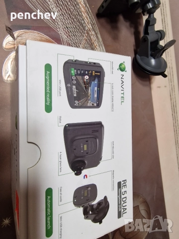Navitel RE5 Dual навигация и видеорегистратор , снимка 4 - Навигация за кола - 52496391