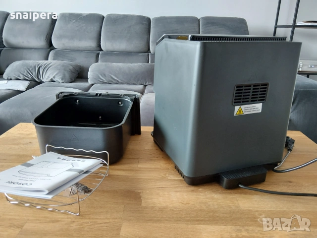 Еърфраер Cosori Dual Blaze, снимка 8 - Печки, фурни - 53575339