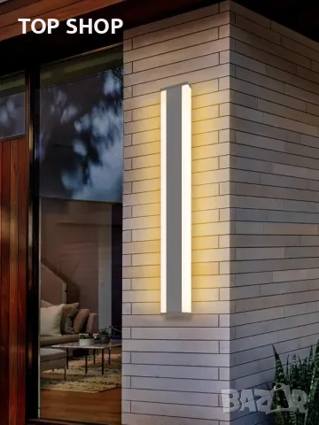 Външна стенна LED лампа Kerry, 60CM 8W 900 лумена, IP65, 2300K/3000K/4000K