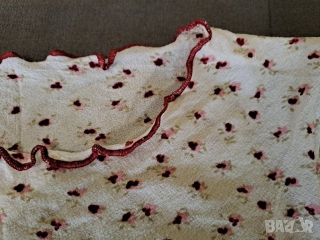 Къса дамска блуза със среден ръкав уникат XS - S, снимка 4 - Блузи с дълъг ръкав и пуловери - 44370419