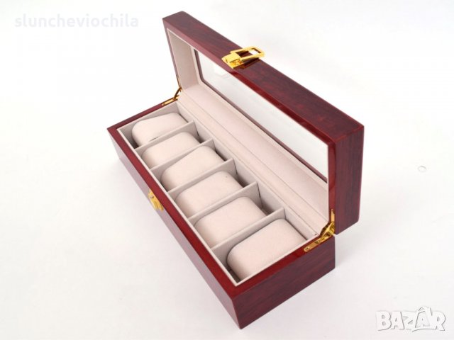 Кутия за часовник Кутия за часовници Куфар за часовници, снимка 1