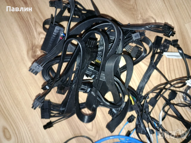Захранващи и SATA кабели за захранване и видео карти, снимка 3 - Кабели и адаптери - 53572845