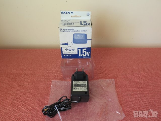 нов,Sony AC-E15L Output: 1,5V-700mA.Адаптер, снимка 2 - Други - 41060556