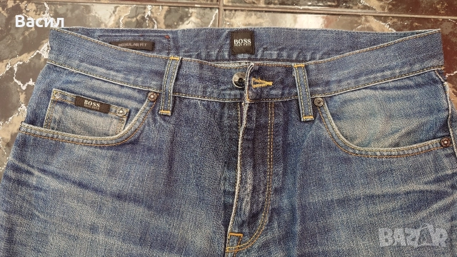 Мъжки дънки Boss размер 32/32, снимка 4 - Дънки - 52951954