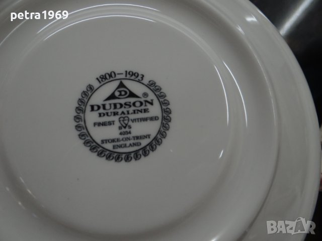 Английски порцеланови двойни сетове на Dudsson, снимка 12 - Чаши - 42187294