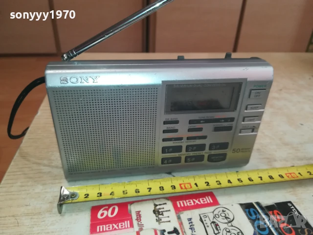 SONY ICF-SW35 RADIO 0806251718, снимка 5 - Микрофони - 50593390