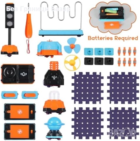 Нов Образователен научен комплект за деца – ракети, радар, светофари, снимка 6 - Образователни игри - 51678260
