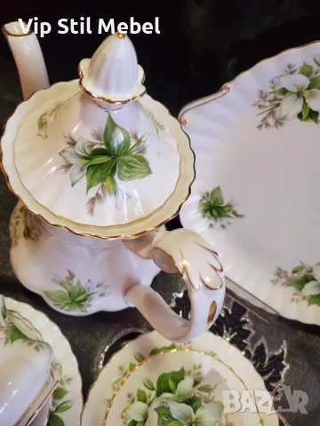 Сервиз за кафе Royal Albert Trillium , снимка 6 - Сервизи - 48295527