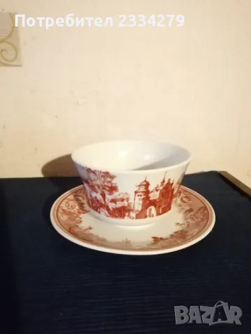 Стар немски порцеланов сервиз за кафе, чай. , снимка 8 - Сервизи - 50395866
