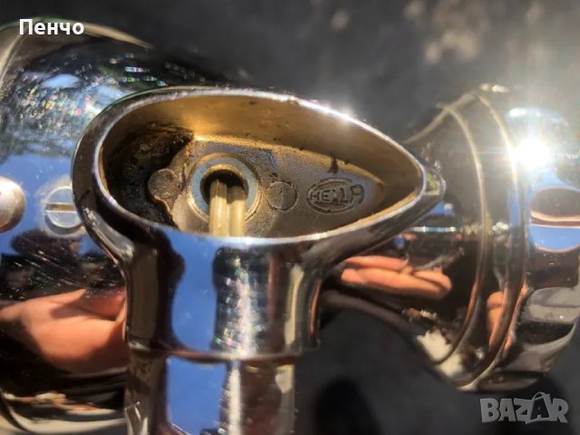 стар авто фар "HELLA" - ретро - ОРИГИНАЛ, снимка 11 - Антикварни и старинни предмети - 47648703