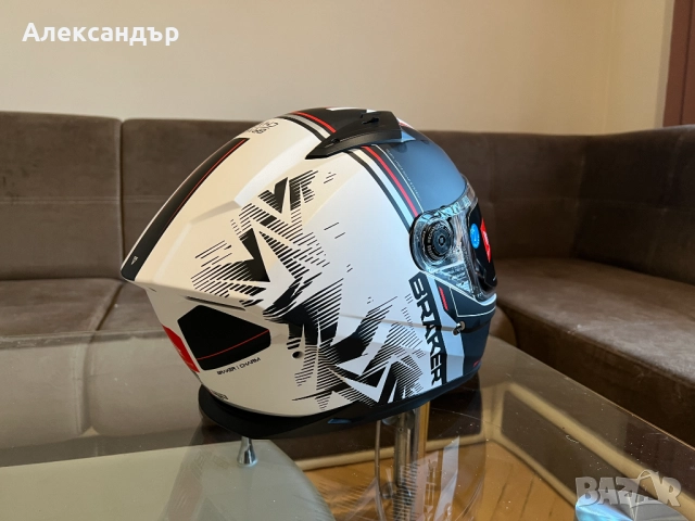 Мото каска MT Braker SV Charm Matt, снимка 3 - Аксесоари и консумативи - 52228078