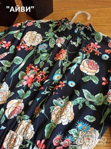 Дамска маркова цветна рокля, снимка 4 - Рокли - 52189692