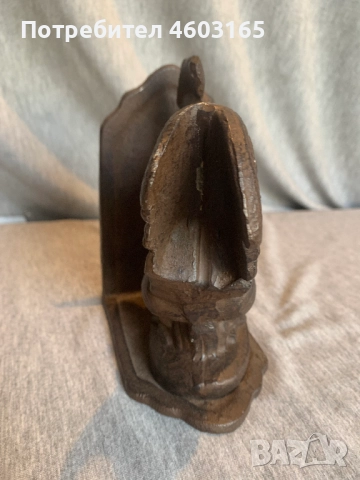 чугунен стопер за книги петел , снимка 3 - Антикварни и старинни предмети - 52921708