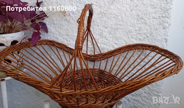 Кошница пеперуда, снимка 3 - Декорация за дома - 50891550