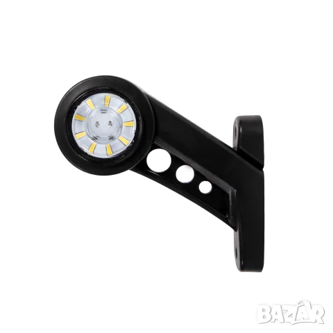 LED габарит рогче 18 LED под 45 градуса 130 mm 12-24V, снимка 2 - Аксесоари и консумативи - 55868987