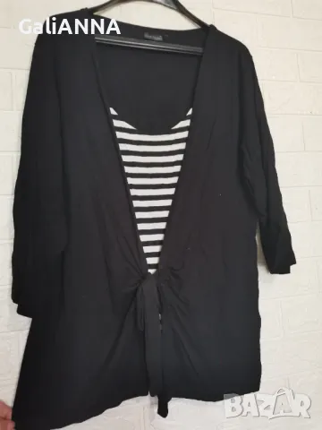 СТРАХОТНА ТУНИКА 2 В 1-РАЗМЕР 2XL, снимка 2 - Туники - 47333973