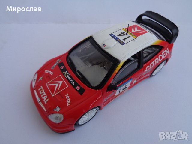 SOLIDO  1/43 CITROEN XSARA WRS РАЛИ КОЛИЧКА МОДЕЛ ИГРАЧКА, снимка 5 - Колекции - 44327694