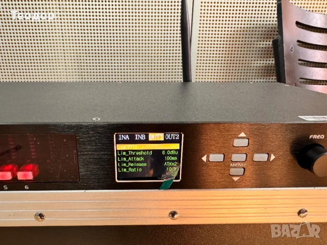 Процесор Ihos DSP 2in-6out с wi-fi контрол от таблет или лаптоп