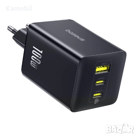 Зарядно Baseus Enerfill FE11 100W, снимка 2 - Оригинални зарядни - 52639399