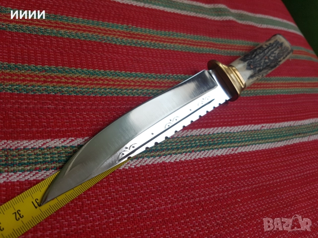Ловен нож с кания , снимка 5 - Ножове - 52550669