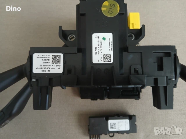 Модул за волан, лостчета за мигачите и чистачки за Пасат Б6 Голф 5 Passat B6 Golf V, снимка 6 - Части - 51092511