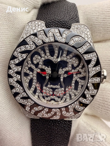 Carrera y Carrera Automatic Diamond Watch - Swiss Made, снимка 3 - Луксозни - 52874501