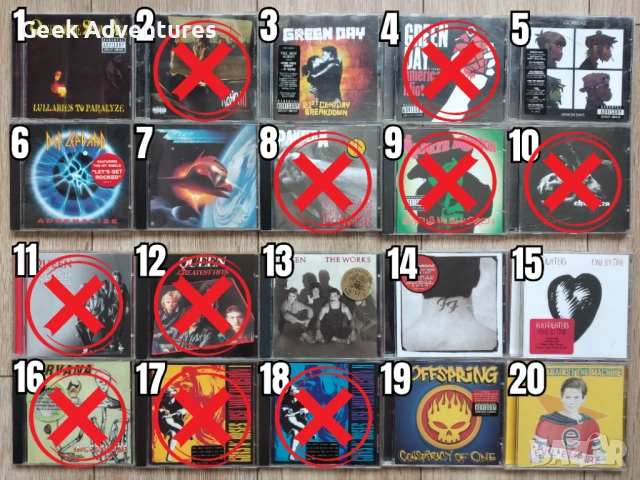 Rock/Punk Metal Music Albums CDs Оригинални Рок Пънк Музикални Дискове, снимка 2 - CD дискове - 46680866