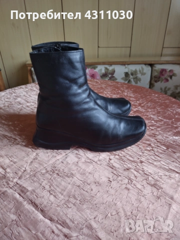 Дамски ботуши естествена кожа FACE 40 номер, снимка 3 - Дамски боти - 53427683