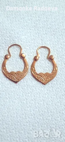 СССР златни обеци проба 583, снимка 11 - Обеци - 48028229