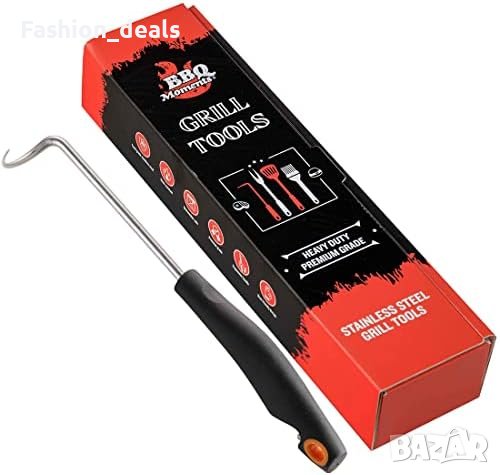 Нова кука за месо от неръждаема стомана Барбекю инструмент Готвене 