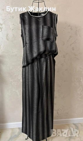 Сатениран комплект , снимка 2 - Комплекти - 53742846